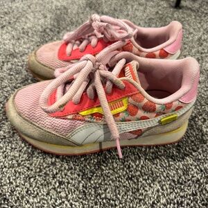 Puma Kids' Pink and Red Strawberry Sneakers